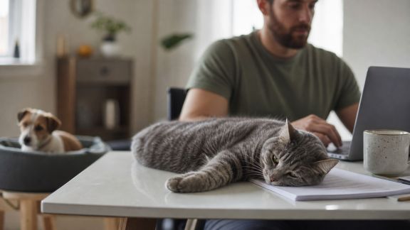 Animaux de compagnie et télétravail : organiser son quotidien pour le bien-être de tous