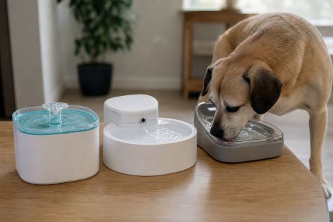 Comparatif des distributeurs automatiques d’eau pour chiens : hydratation et praticité en toutes circonstances