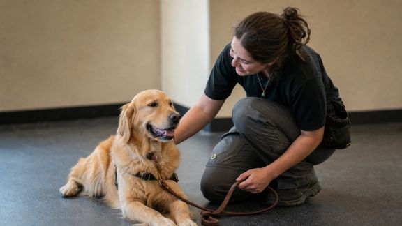 Rencontre avec un dresseur de chiens d’assistance pour personnes handicapées