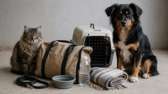 La gestion des animaux en cas d’urgence ou de catastrophe naturelle : préparer un kit et organiser l’évacuation