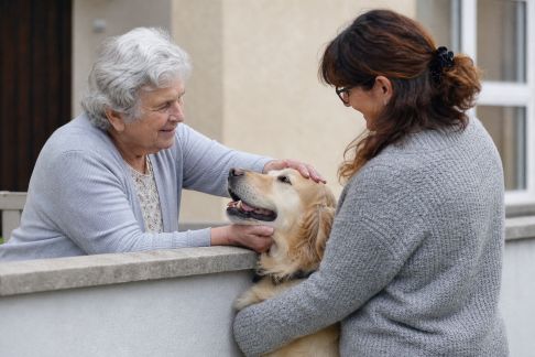 Visites amicales : quand les animaux rapprochent des voisins isolés