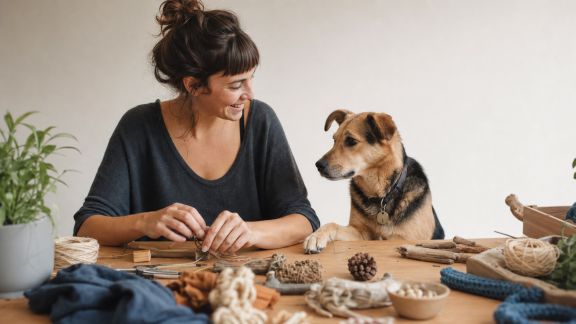 Les ateliers DIY pour maîtres et animaux : tisser du lien tout en créant