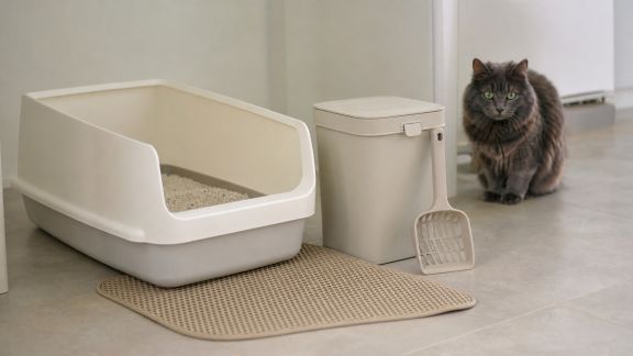 Organiser un coin litière pratique et sans odeur pour son chat