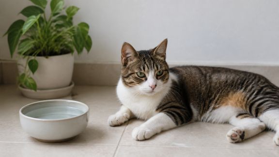 Fabriquer un coin fraîcheur pour votre chat pendant les fortes chaleurs