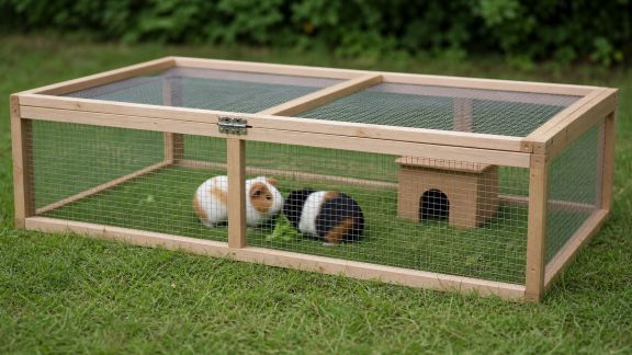 Installer et sécuriser un enclos extérieur pour petits rongeurs