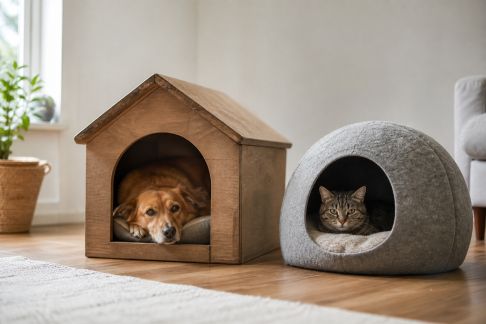 Maisons d’intérieur pour chiens et chats : quels abris privilégier pour leur bien-être ?