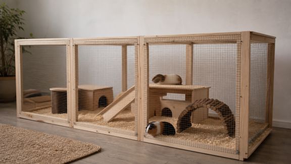 Enclos d’intérieur pour rongeurs : quelles structures privilégier pour la sécurité et l’espace ?